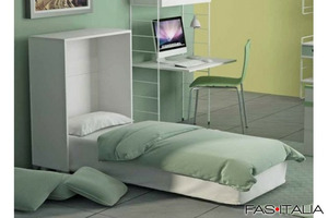 Mobile letto singolo a paggetto